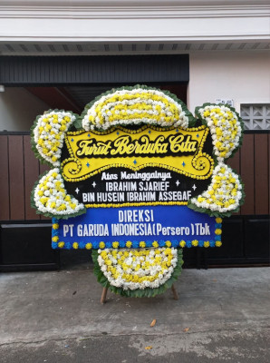 Papan Bunga Duka di Bincar