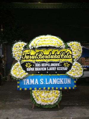 Papan Bunga Duka di Bincar