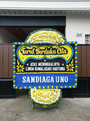 Papan Bunga Duka di Bincar